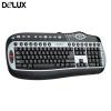 Tastatura Delux DLK-8000UO  Office  Black/blue  USB