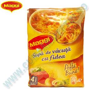 Supa instant de vacuta cu fidea Maggi 56 gr