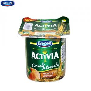 Iaurt Danone Activia cu musli si piersici 125 gr