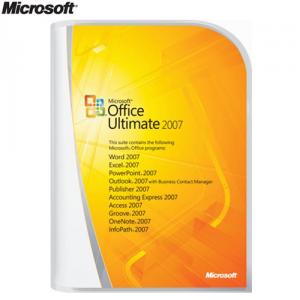 Microsoft Office Ultimate 2007  English  OEM