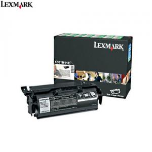 Toner Lexmark X651H11E 25000 pagini Negru