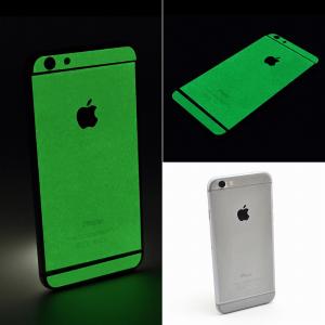 Sticker luminescent Iphone 6, spate