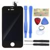 Ecran touch LCD digitizer cu accesorii pentru Iphone 4 sau 4S alb sau negru