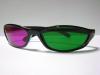 Ochelari 3d green-magenta sport cu rame si lentile din plastic