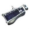 Tastatura chicony usb "kup-0573" black/silver+ game