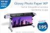 Printuri indoor pe hartie lucioasa (Glossy Photo Paper Water Proof) WP-180GN