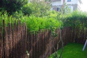 Gard (DUSI), din bambus acaju, model
