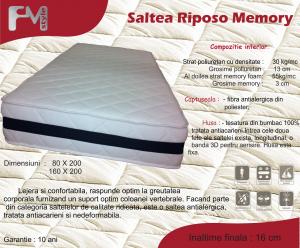 SALTEA RIPOSO MEMORY 3 CM
