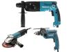 Pachet 3 scule makita hr2450+9558hn+hp1640