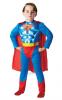 Costum metalizat de carnaval superman