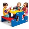 Masa picnic cu bancheta pentru 4 copii little tikes