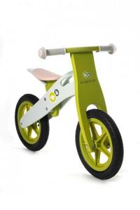 Bicicleta din lemn Runner Deluxe Green Kinder Kraft