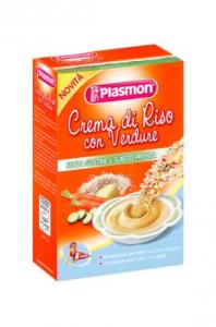 Crema instant de orez cu legume Plasmon 170g