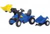Tractor Cu Pedale Si Remorca Copii 049417 Rolly Toys