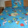 Lenjerii de pat copii Mickey, Donald, Daisy albastru HSL1765