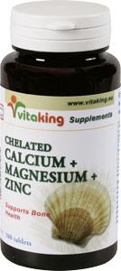 Calciu-Magneziu cu Zinc (100 compr)