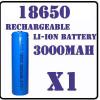 Acumulator 18650 li-ion 3.7 v 3000 mah