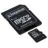Card de memorie Kingston Micro-SDHC 4GB, Class 4 + Adaptor SD
