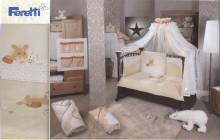 FERETTI - Lenjerie 3 piese 180 cm Pony Cream