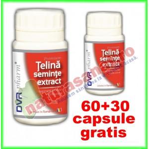 PROMOTIE Telina seminte extract 60+30 capsule GRATIS - DVR Pharm
