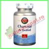 Charcoal Activated (Carbune medicinal activat) 280mg 50 capsule - KAl / Solaray (Secom)