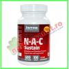 N-A-C Sustain 600mg 100 tablete cu eliberare prelungita - Jarrow Formulas - Secom