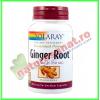 Ginger Root Extract (Extract Ginseng Radacina) 60 capsule usor de inghit - Solaray - Secom