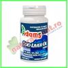 Cod liver oil 1000mg 90 capsule (ulei din ficat de cod) - adams vision