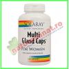Multi gland caps for women 90 capsule - solaray (secom)