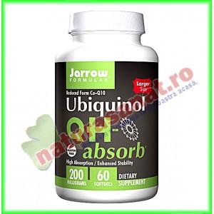 QH-Absorb 200mg 30 capsule gelatinoase moi - Jarrow Formulas