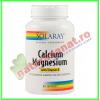 Calcium Magnesium cu Vitamina D 90 capsule - Solaray - Secom