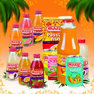 Suc natural din fructe tropicale