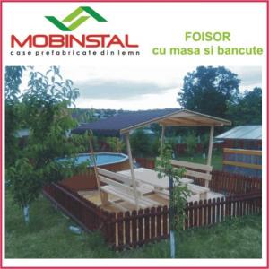 Mobinstal - FOISOR CU MASA SI BANCUTE -export - 456 euro