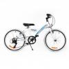 Bicicleta mtb passati fox 20" alb/albastru