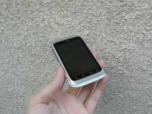 HTC Wildfire S Silver White