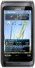 Nokia e7 dark grey+ garmin ( harta europei )