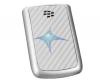 Blackberry 9700 Batterycover carbon silver