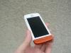 Nokia c5-03 white orange + card microsd 8gb + garmin