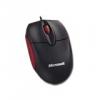 Input Devices - Mouse MICROSOFT Wired Notebook Optical Mouse Special Edition (Cable, Optical,3 btn,USB) Black/Red