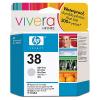 Cartridge HP 38 Light Grey Pigment with Vivera Ink