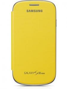 Flip Cover Samsung Galaxy S3 Mini i8190 Yellow