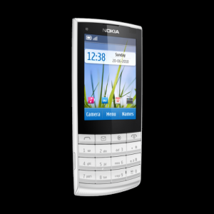 Telefon Mobil Nokia X3-02 Touch and Type  White Silver