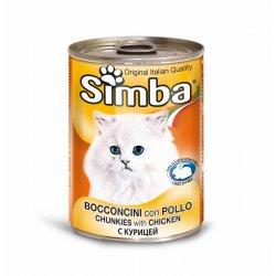 Hrana pentru pisica Simba cu pui 415 g
