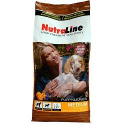 Hrana uscata caini Nutraline Mediu Puppy &amp  Junior 12,5 kg