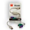 Cablu adaptor USB la 2 PS2 Intex