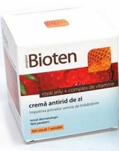 Bioten - Crema Antirid de zi ten uscat si sensibil