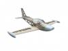 Aeromodel avion siai marchetti sf-260 kit de construit (1050 mm)