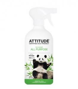 Solutie bio de curatat universala, lavanda si grapefruit, 800 ml, Attitude