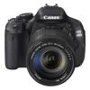 Canon EOS 600D + EF-S 18-135 IS 18 Mpix CMOS, Full HD, HDMI, 7,7cm LCD