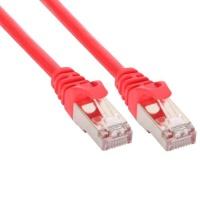 InLine Cablu retea S-FTP, Cat5e 3m rosu
